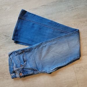 7 For All Mankind Blue Boot Cut Jeans